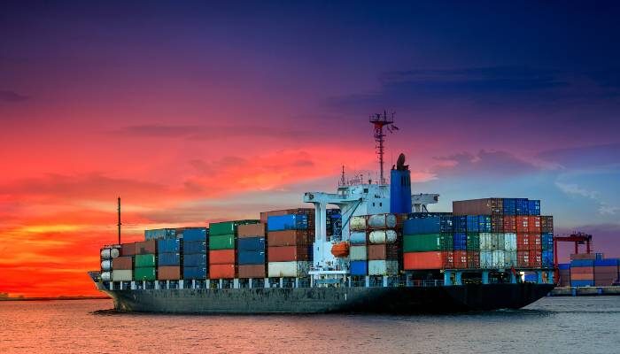 Transporte de contenedores